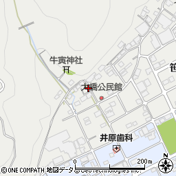 岡山県井原市笹賀町1767周辺の地図