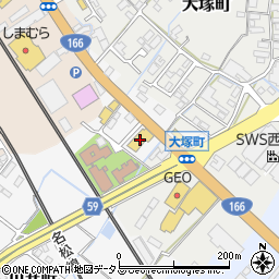 日産プリンス三重松阪店周辺の地図