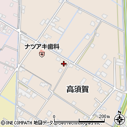 高須賀公民館周辺の地図