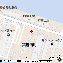大阪府堺市堺区築港南町8周辺の地図