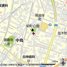 岡山県倉敷市中島218周辺の地図