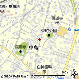 岡山県倉敷市中島206周辺の地図