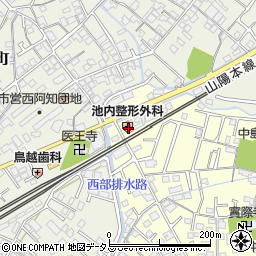 岡山県倉敷市中島470周辺の地図