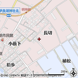 愛知県田原市伊良湖町周辺の地図
