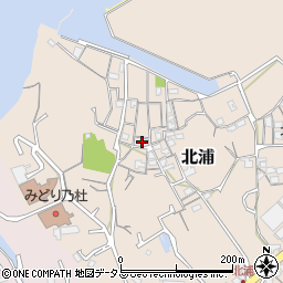 岡山県岡山市南区北浦356周辺の地図