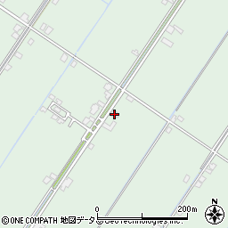 岡山県岡山市南区藤田1722周辺の地図