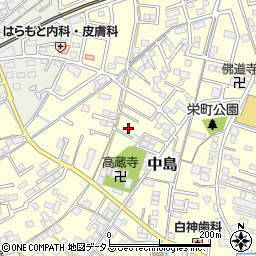 岡山県倉敷市中島163周辺の地図