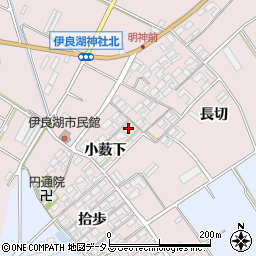 愛知県田原市伊良湖町小薮下2533-3周辺の地図