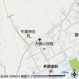岡山県井原市笹賀町1642周辺の地図