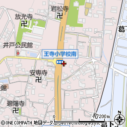 丸亀製麺 王寺店周辺の地図
