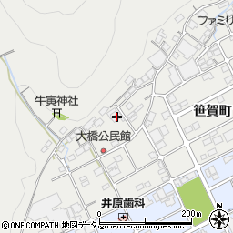 岡山県井原市笹賀町1783周辺の地図