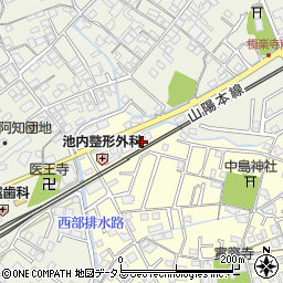 岡山県倉敷市中島463周辺の地図