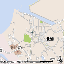 岡山県岡山市南区北浦292周辺の地図
