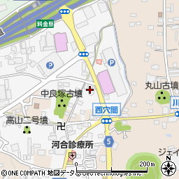 塩元帥 法隆寺店周辺の地図