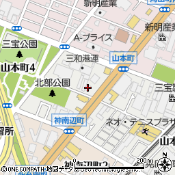 ラー麺 ずんどう屋 堺山本町店周辺の地図
