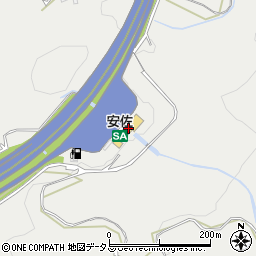 中国自動車道安佐サービスエリア下り線インフォメーション周辺の地図