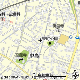 岡山県倉敷市中島179周辺の地図