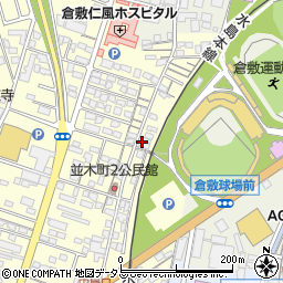 岡山県倉敷市中島2407周辺の地図