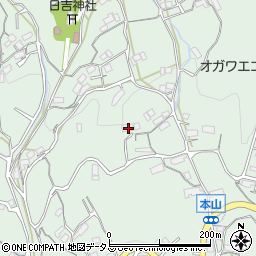 広島県府中市本山町980周辺の地図