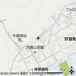 岡山県井原市笹賀町1640周辺の地図
