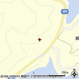 小谷宇津戸線周辺の地図
