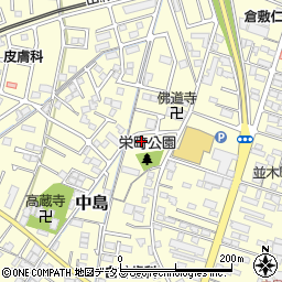 岡山県倉敷市中島212周辺の地図