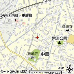 岡山県倉敷市中島169周辺の地図