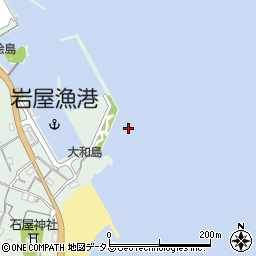 大和島周辺の地図