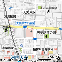 松原徳洲会病院周辺の地図