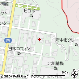 府中プラ株式会社　本山工場周辺の地図
