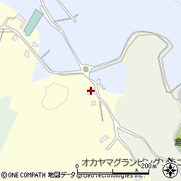 備前焼加村香童周辺の地図