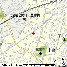 岡山県倉敷市中島165周辺の地図