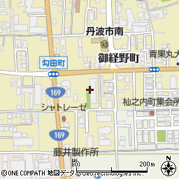 奈良県天理市勾田町周辺の地図