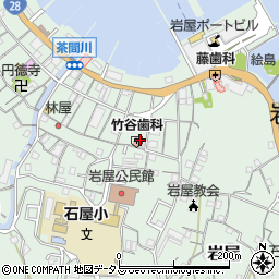 辻洋品店周辺の地図