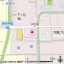 ダイナム　奈良・天理店周辺の地図