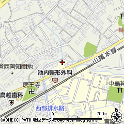 岡山県倉敷市中島464周辺の地図