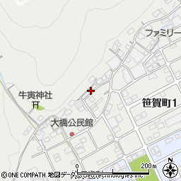 岡山県井原市笹賀町1789周辺の地図
