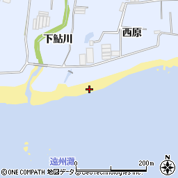 愛知県田原市和地町砂場周辺の地図