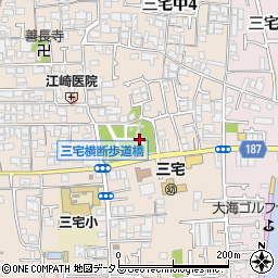 屯倉神社周辺の地図
