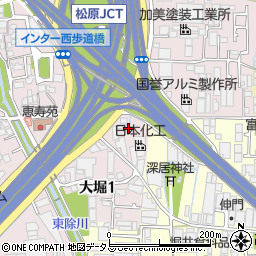 竹田建具製作所周辺の地図