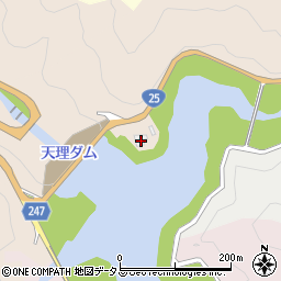 奈良県天理市長滝町14周辺の地図