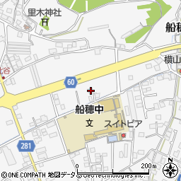 岡山県倉敷市船穂町船穂2780周辺の地図
