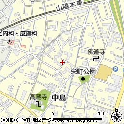 岡山県倉敷市中島177周辺の地図