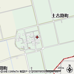 三重県松阪市土古路町341周辺の地図