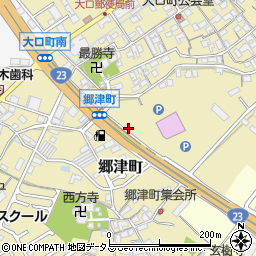 三重県松阪市郷津町101周辺の地図