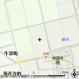 三重県松阪市出間町周辺の地図