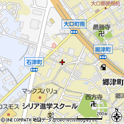 三重県松阪市郷津町165周辺の地図