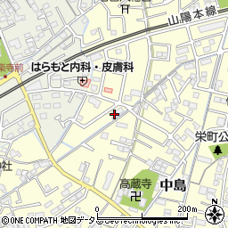 岡山県倉敷市中島3014周辺の地図