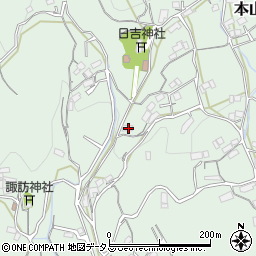 広島県府中市本山町802周辺の地図