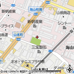 ファミールハイツ堺周辺の地図